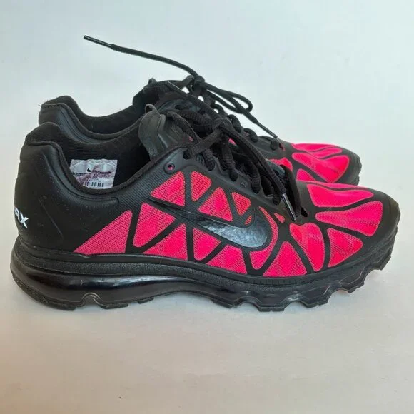 Nike Air Max Pink Black 2011 Women's Sneakers Red Y2K 429890-065 Fitsol 2 8.5 - Picture 2 of 6